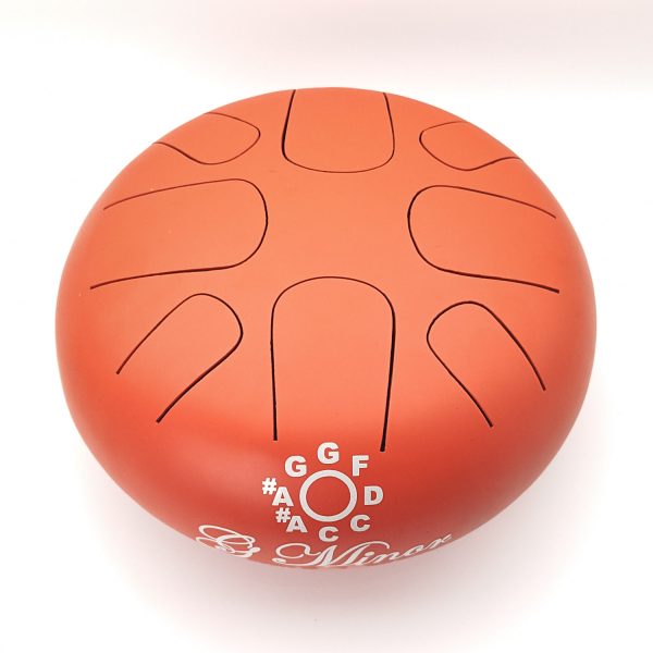 Steel Tongue Happy Drum Orange "G Minor" (26 cm) (+ case) - Image 2