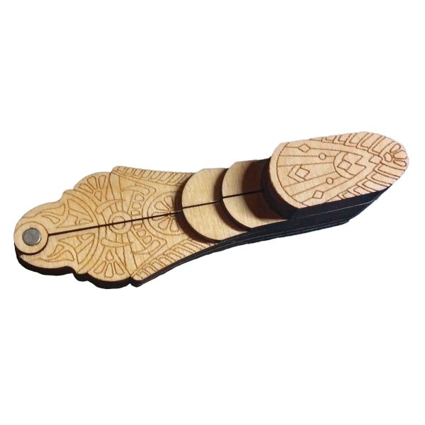 Jaw Harp "Samurai" (+ wooden case) - Image 5