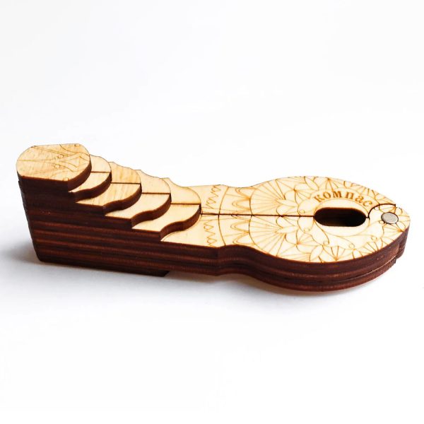 Jaw Harp "Compass" (+ wooden case) - Image 6
