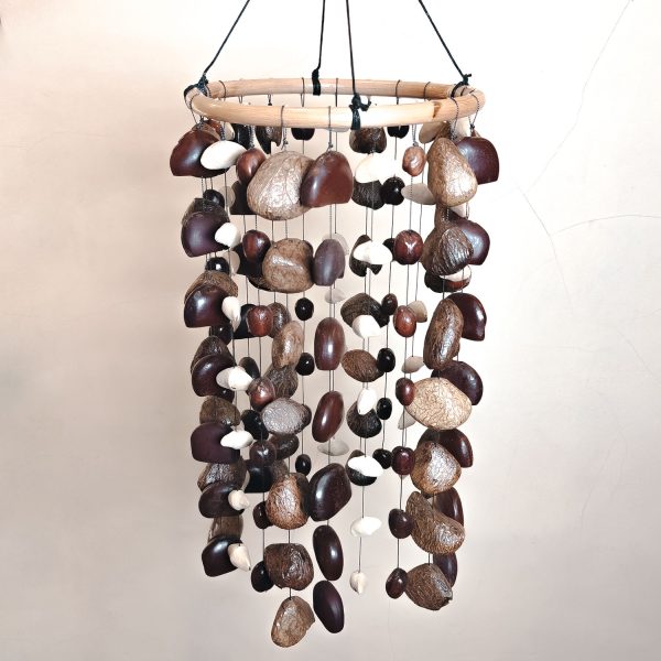 Pangi-Kenari-Bendo-Pala Mix Hanging Circle Chimes