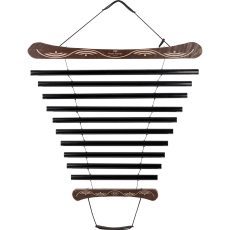 Meinl Sonic Energy Meditation Flow Chime Black "E Minor" MFC10EMIBK (95 cm, 10 Notes)
