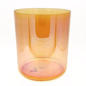 Alchemy Crystal Bowl "Orange Sunset" - D4 (18 cm, 0.8 kg, 3.5 mm)