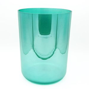 Alchemy Crystal Bowl "Jewerly Green" - F4 (17 cm, 0.85 kg, 3.5 mm)