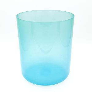 Alchemy Crystal Bowl "Matte Blue" - G4 (15 cm, 0.6 kg, 3 mm)