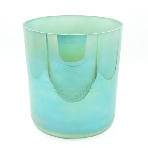 Alchemy Crystal Bowl "Pearl Green" - F4 (17 cm, 0.7 kg, 3 mm)