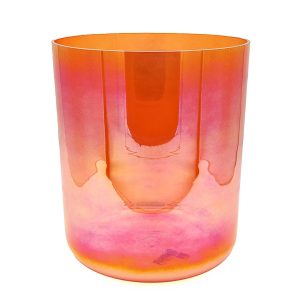 Alchemy Crystal Bowl "Ground Orange" - D4 (18 cm, 0.8 kg, 3 mm)