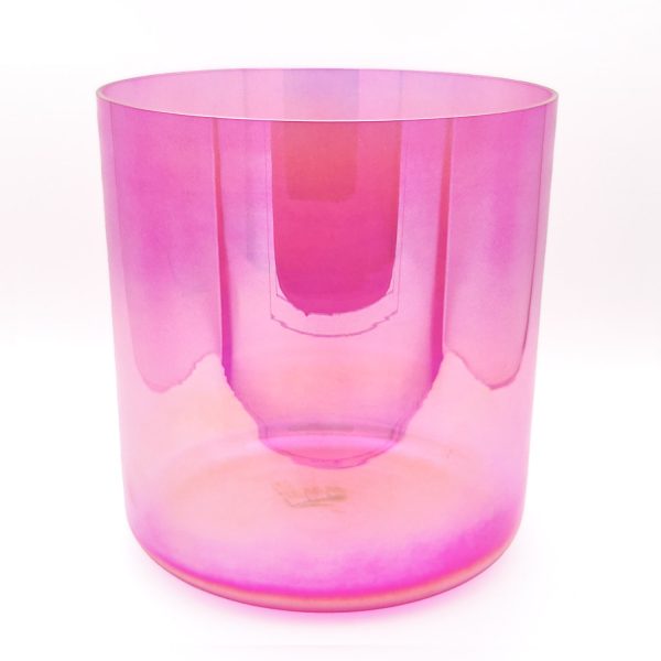 Alchemy Crystal Bowl "Fuchsia Rose" - C4 (19 cm, 0.8 kg, 3 mm)