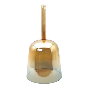 Alchemy Crystal Bowl With Handle Brown-Blue - G4 (16 cm, 0.6 kg)