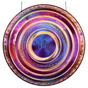 Grotta Sonora Deep Gong "Purple Stargate" 34" - Note B (85 cm)