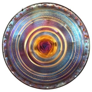 Grotta Sonora Deep Gong "Blue Desert Rose" 34" - Note C (85 cm)