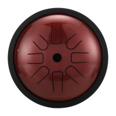 HLURU Tongue Drum TP8-6 Galaxy Red "D5-Major" (17 cm, Copper Steel)