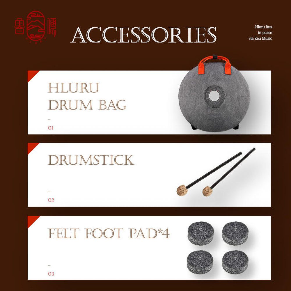 HLURU Tongue Drum EQTB10-12 Jewel Green (31 cm, Microalloyed Steel) (+ case) - Image 6