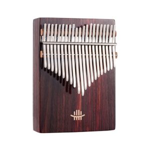 HLURU Kalimba KC-21 (21 Keys, Bottom Sound Hole, Rosewood)