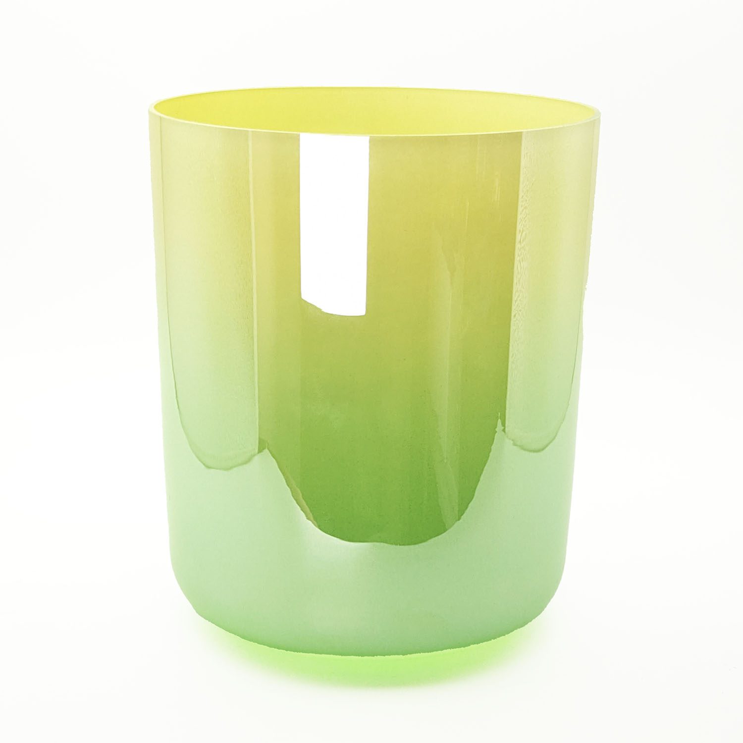 Alchemy Crystal Bowl Candy Lime - E4 (16 cm, 0.6 kg, 3 mm)