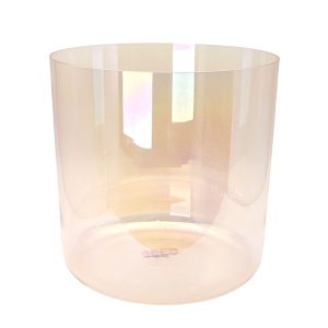 Alchemy Crystal Bowl Aurora Orange - D3 (21 cm, 0.75 kg, 3 mm)