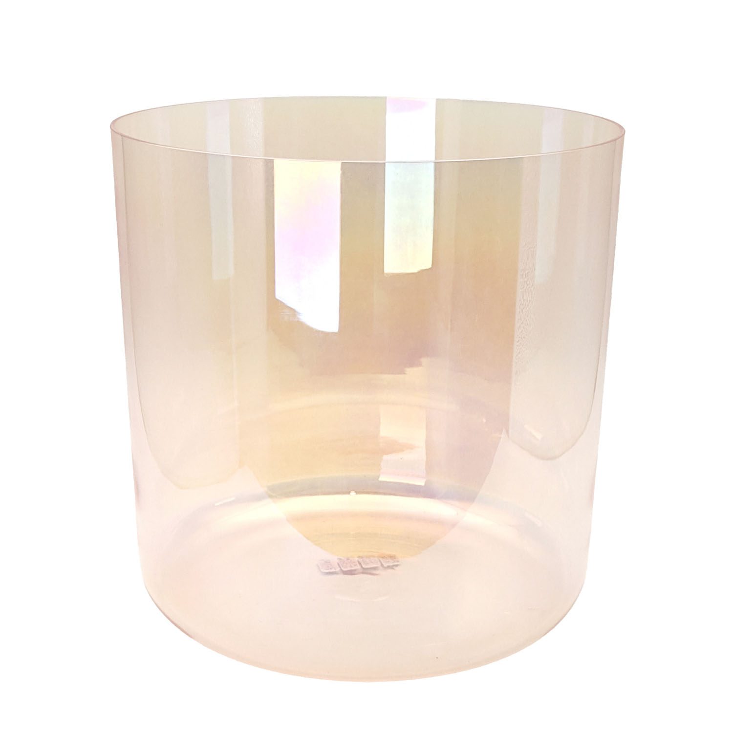 Alchemy Crystal Bowl Aurora Orange - D3 (21 cm, 0.75 kg, 3 mm)