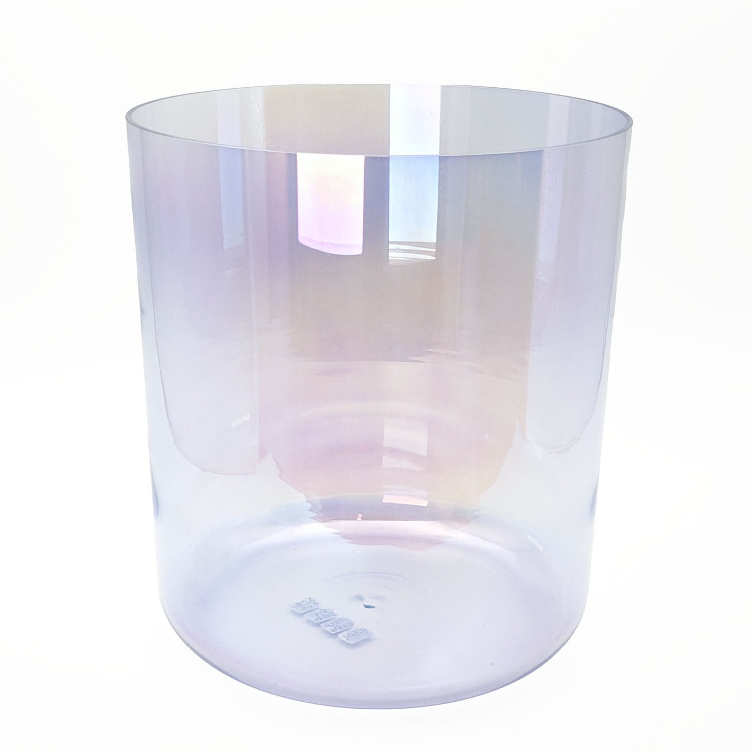 Alchemy Crystal Bowl Aurora Purple - B3 (18 cm, 0.65 kg, 3 mm)