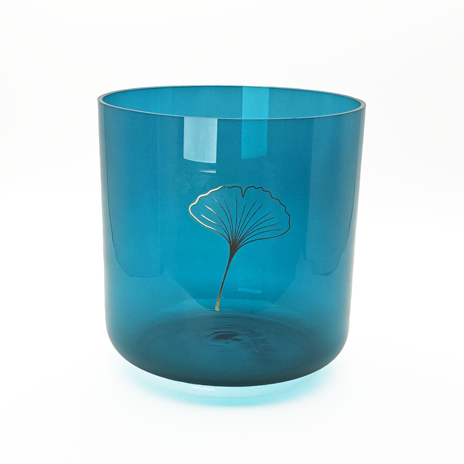 Alchemy Crystal Bowl Blue Gotu Kola - A4 (15 cm, 0.5 kg, 3.5 mm)