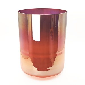 Alchemy Crystal Bowl Deep Sunset Red - C4 (19 cm, 1 kg, 3.5 mm)