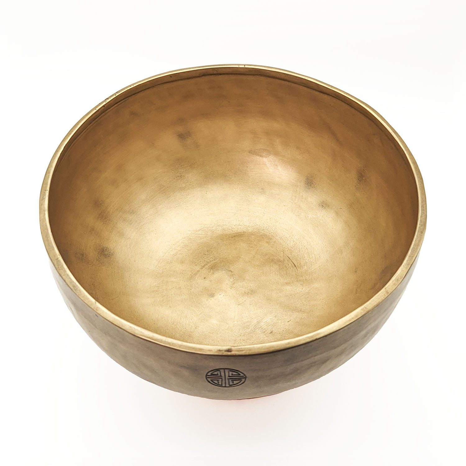 Fullmoon Santa Hammered Singing Bowl - D3 (25 cm, 1.8 kg) - Image 5