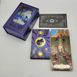 Witch Tarot Purple Luxe Waterproof Card Deck (+ bracelet)