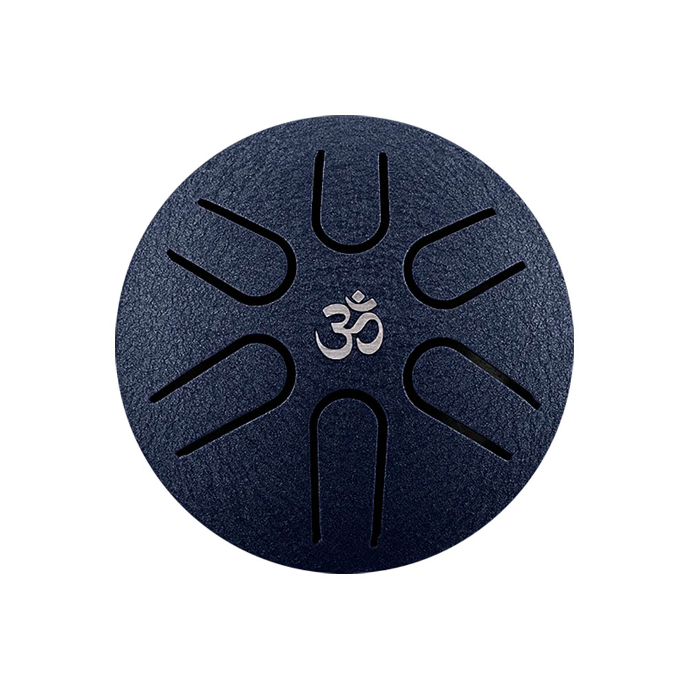 HLURU Happy Drum Micro TM6-3 Navy Blue "OM" (8 cm)