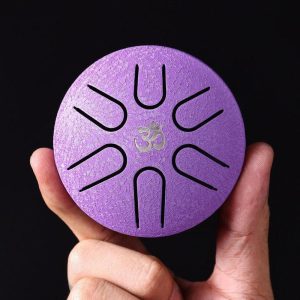 HLURU Happy Drum Micro TM6-3 Purple "OM" (8 cm)