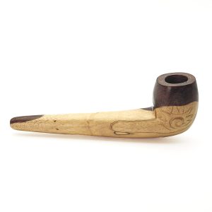 Smoking Pipe Tamarind Wood Simple "Sun" (18 cm)