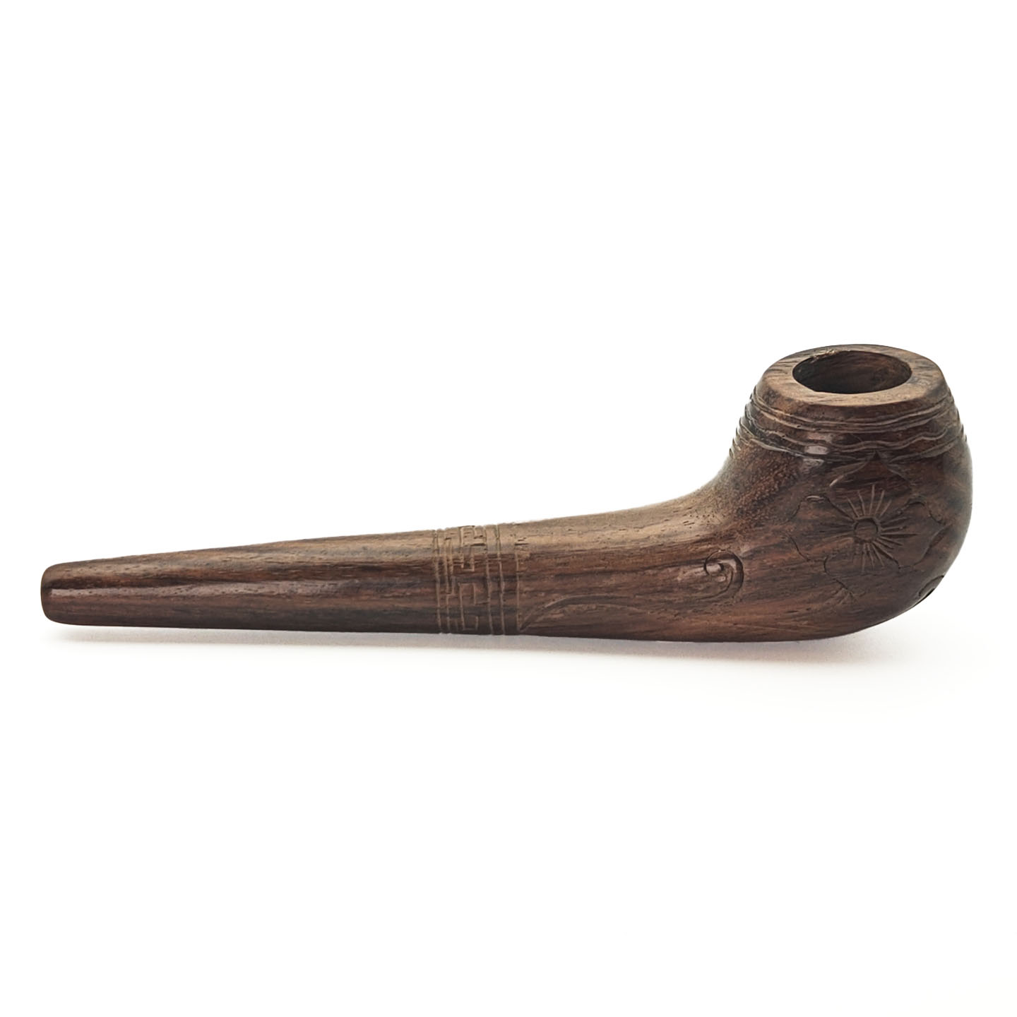 Smoking Pipe Sono Wood Simple "Pattern" (18 cm)