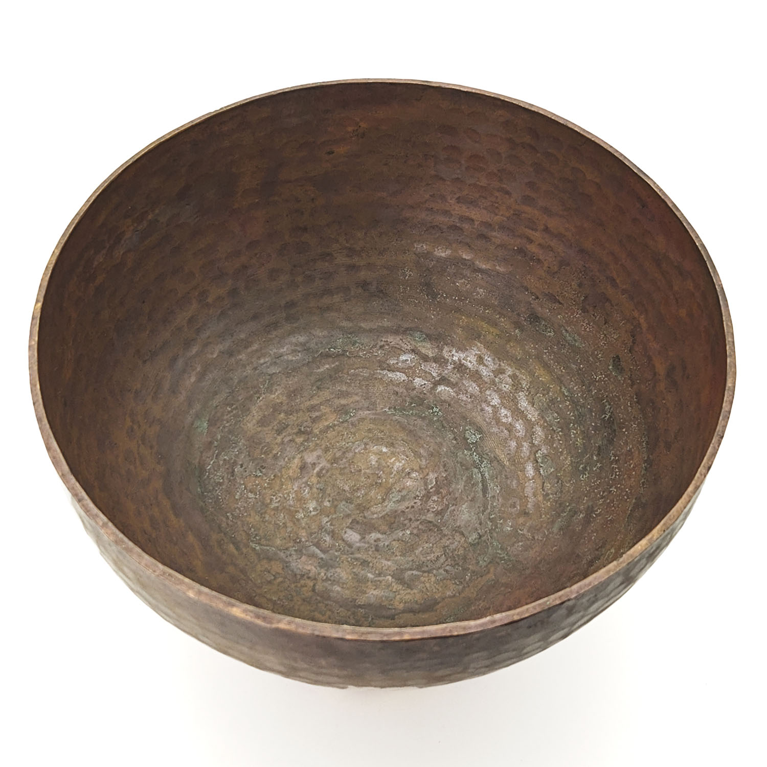 Black Fire Hammered Singing Bowl - B2 (21 cm, 1 kg) - Image 2