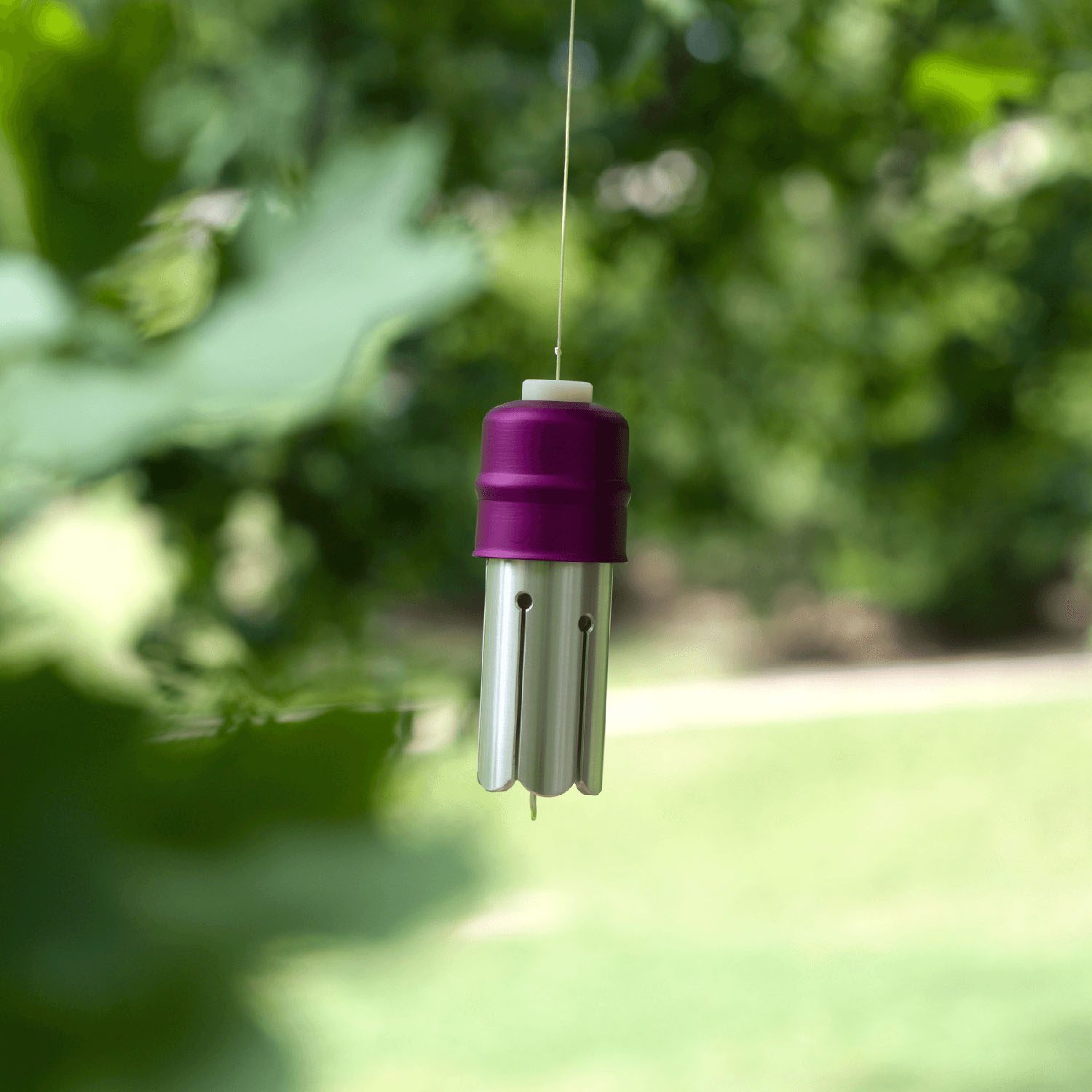 Wayunki Wah-Wah Tube Chimes - Earth (A/D Minor) - Pink (+ case and stick) - Image 5