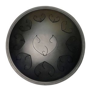 KaaTone Tongue Drum "G Pygmy" Black (10 Notes, 45 cm)