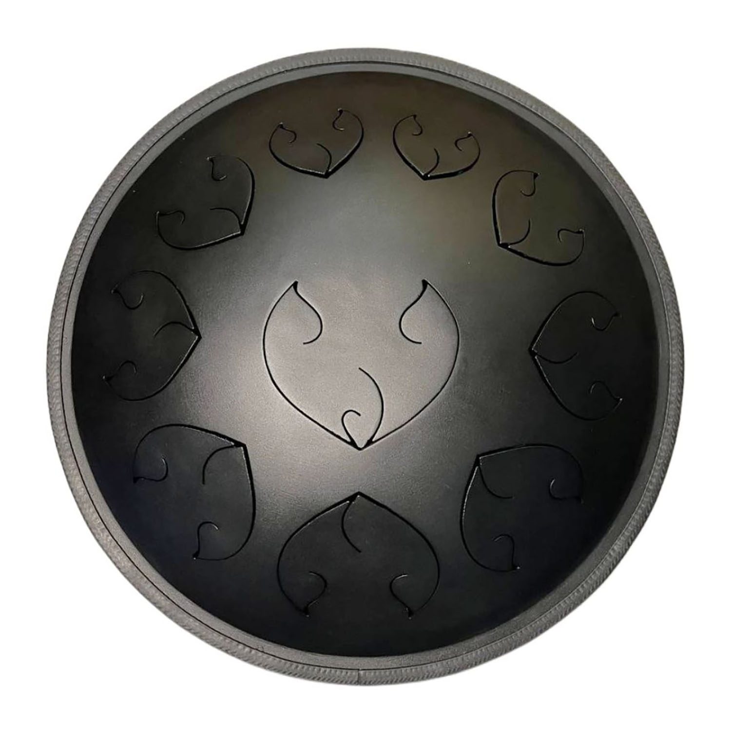 KaaTone Tongue Drum "G Pygmy" Black (10 Notes, 45 cm)