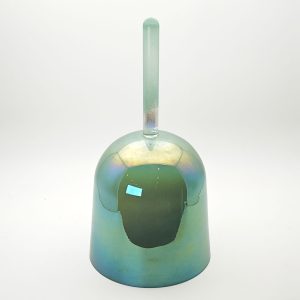 Alchemy Crystal Bowl With Handle Green Mint Candy - F4 (17 cm, 0.6 kg)