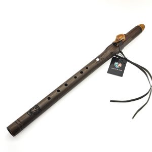 Premium Single Flute Rosewood Moon Stone - Fm (57 cm) (+ case)