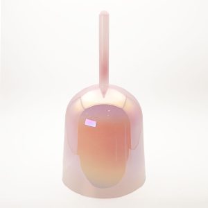 Alchemy Crystal Bowl With Handle Pink Candy - C4 (18 cm, 0.7 kg)