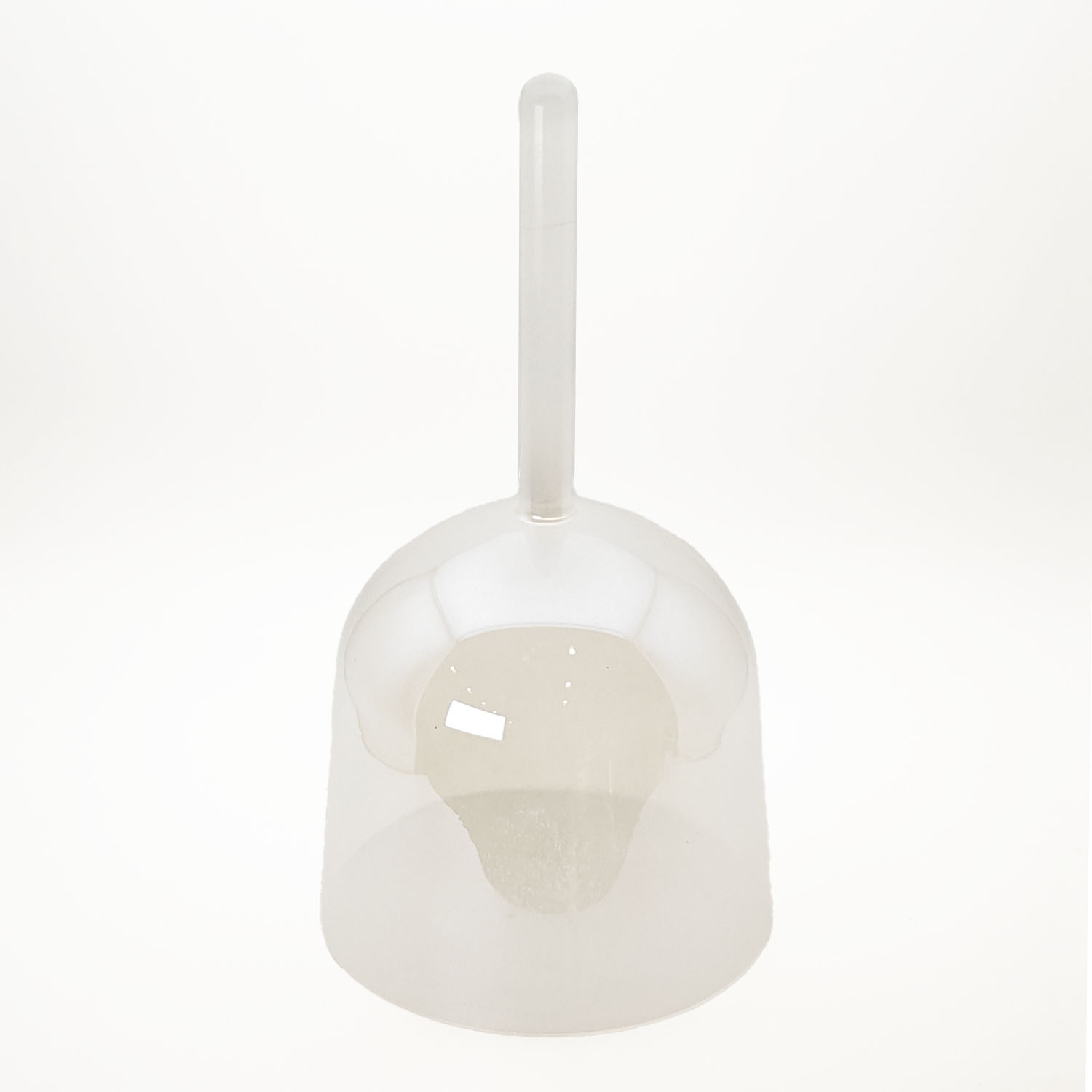 Alchemy Crystal Bowl With Handle White Transparent - F4 (17 cm, 0.6 kg)