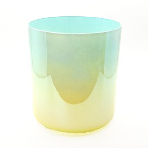Alchemy Crystal Bowl Candy Blue-Yellow - E4 (16 cm, 0.5 kg)