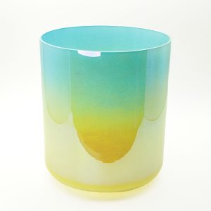 Alchemy Crystal Bowl Blue-Yellow - E4 (16 cm, 0.7 kg)