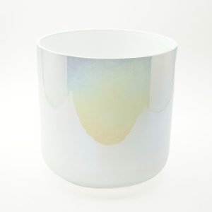 Alchemy Crystal Bowl Pearl White - B4 (14 cm, 0.5 kg)