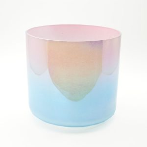 Alchemy Crystal Bowl Blue-Pink - B4 (14 cm, 0.4 kg)