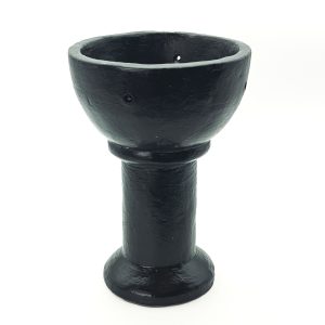 Simple Ceramic Incense Burner Black Large