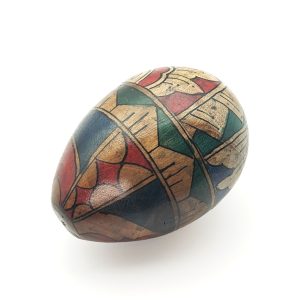 Wooden Egg Shaker "Lombok" Extra Large