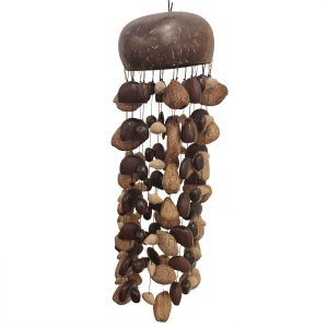 Pangi-Kenari-Shell-Pala Mix Coconut-Hanging Chimes Medium