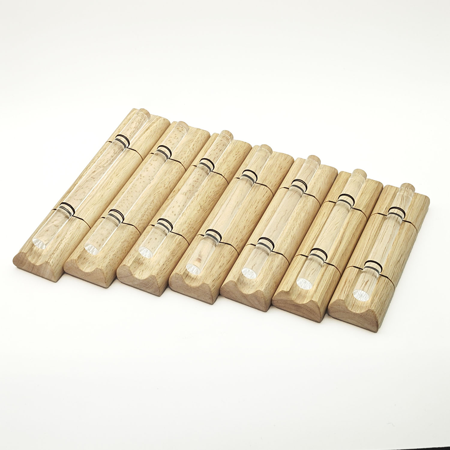 Crystal Energy Chime Single Clear - E7 (432 Hz, 20 cm) - Image 2