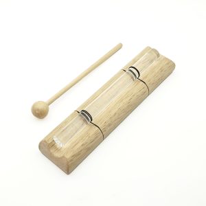 Crystal Energy Chime Single Clear - F7 (432Hz, 19 cm)