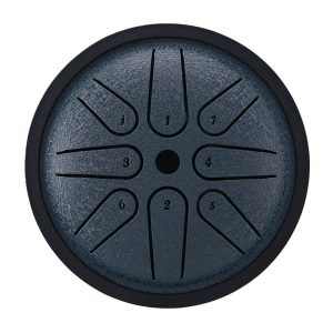 HLURU Happy Drum Mini TM8-4 Navy Blue (13 cm, Carbon Steel)