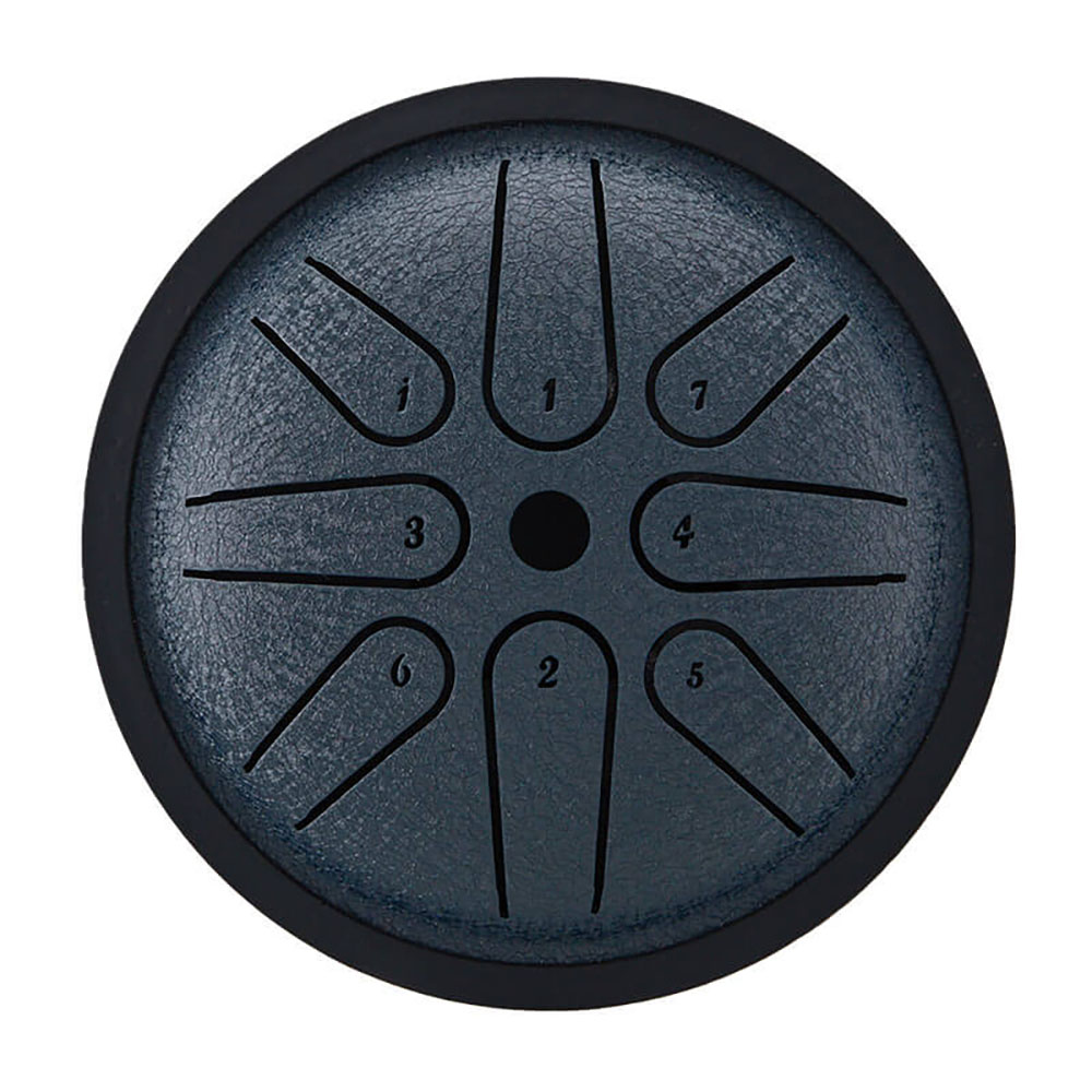 HLURU Happy Drum Mini TM8-4 Navy Blue (13 cm, Carbon Steel)
