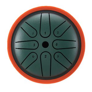 HLURU Happy Drum Mini TM8-4 Mineral Green (13 cm, Carbon Steel)