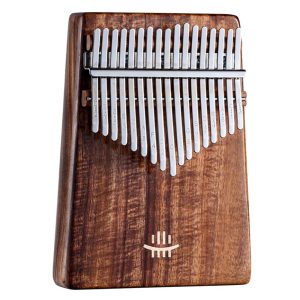 HLURU Kalimba KC-17 (17 Keys, Bottom Sound Hole, Koa Wood)